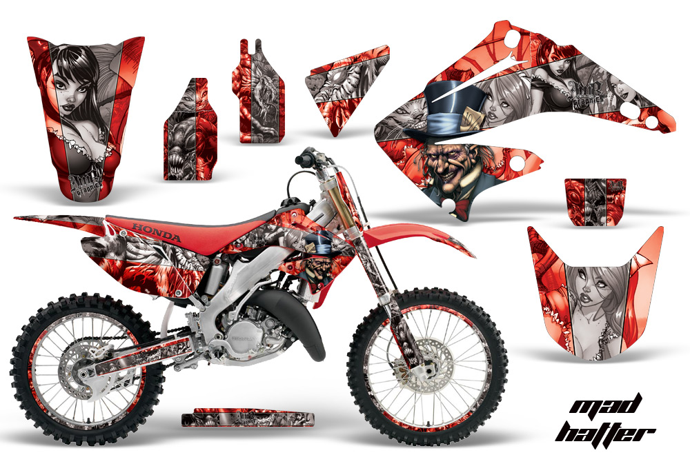 Honda CR 125 250 02 09 Graphics Kit MH RS NPs